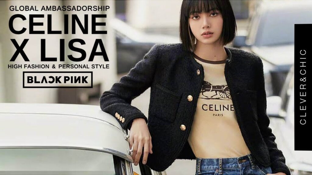 Lisa Blackpink X Celine